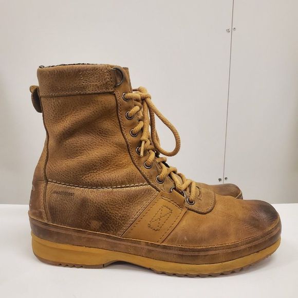Sorel Men\'s Brown NM1742-203 Leather Lace Up Winter Ankle Combat Boots Size 10.5 main image 9